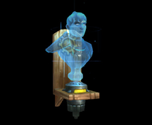 Wildstar Housing - Holographic Bust (Exile)