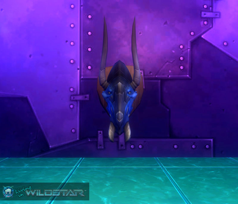 Wildstar Housing - Animal Bust (Oxian)