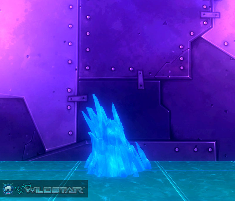 Wildstar Housing - Loftite Formation (Blue)