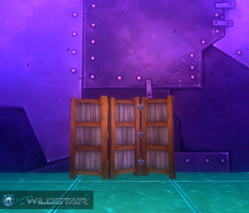 Wildstar Housing - Triple Wall Divider (Faded)