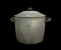 Wildstar Housing - Covered Pot (Silver)