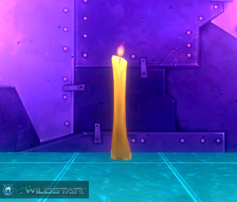 Wildstar Housing - Candle (Tall)