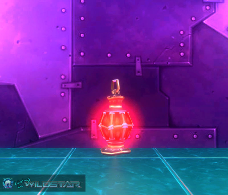Wildstar Housing - Lantern (Red)