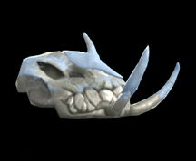 Wildstar Housing - Tuskbeast Skull