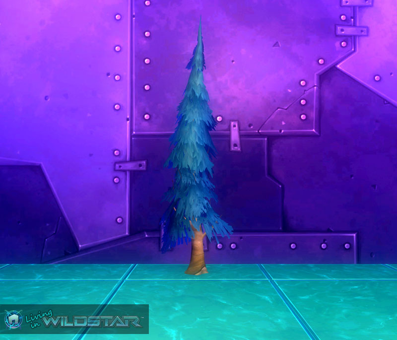 Wildstar Housing - Pine Tree (Skinny)