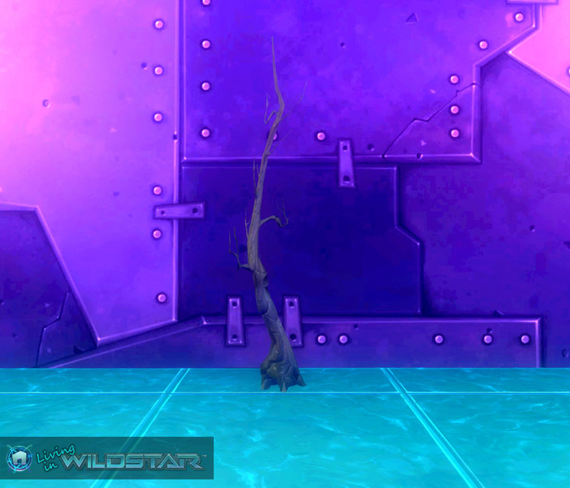 Wildstar Housing - Withered Pine Tree